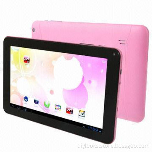 F900+ Pink 9.0-inch Capacitive Touch Screen Google's Android 4.0 Tablet PC, 800 x 600P Resolution